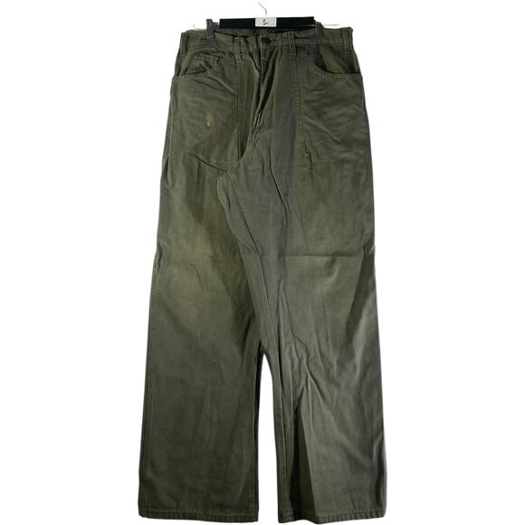 Vintage Dickies Washed Carpenter Work Pants 44x30 - Picture 1 of 7